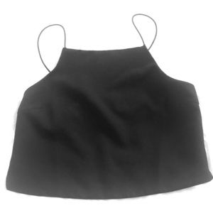 Tobi Black crop top